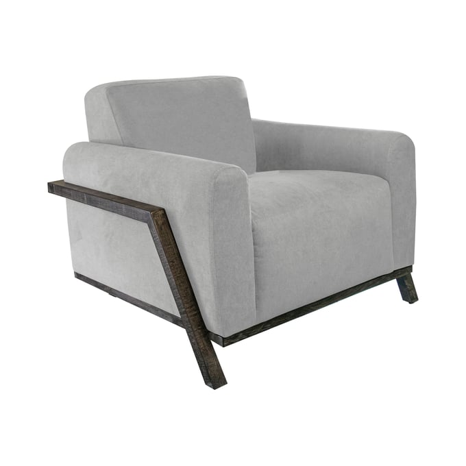 IFD Fika Agreeable Gray Armchair IFD-IUP248-ACH-161