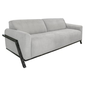 IFD Fika Agreeable Gray Sofa