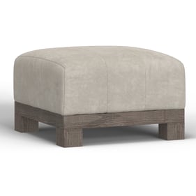 IFD Samba Marfil Upholstered Square Ottoman