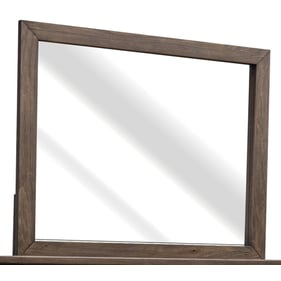 IFD Novus lodge Walnut Brown Mirror