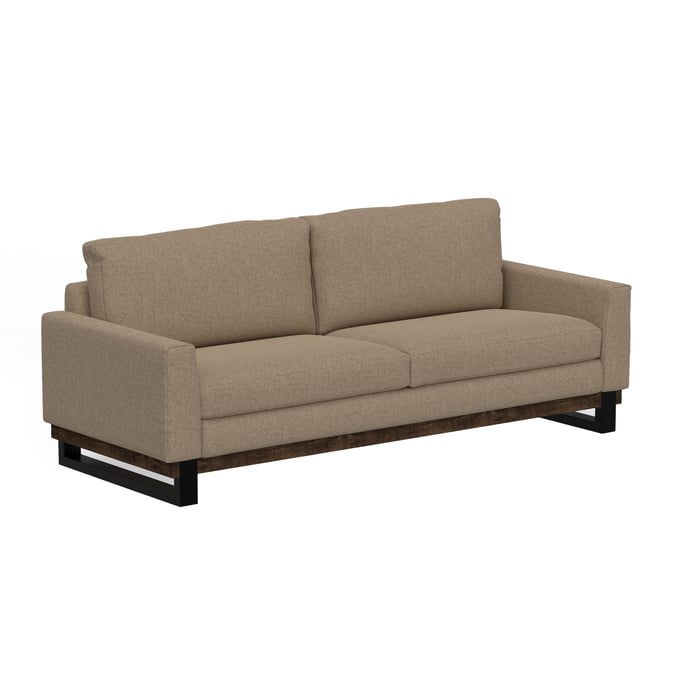 IFD Blackburn Brown Camel Metal and Wood Base Sofa IFD-IUP778-SOF-152