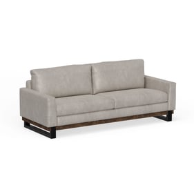 IFD Blackburn Marfil Metal and Wood Base Sofa