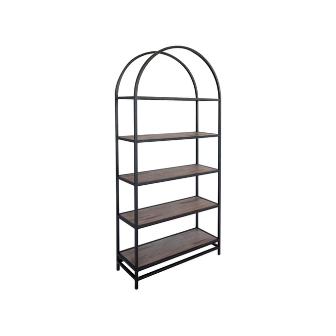 IFD Blacksmith Translucent Light Brown Bookcase IFD-2321BKS