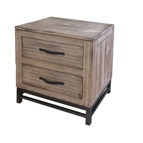 IFD Blacksmith Traslucid Light Brown Nightstand