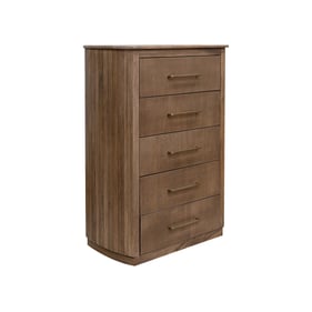 IFD Mezquite Brown 5 Drawer Chest