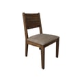 Wooden Chair Upholstered Seat