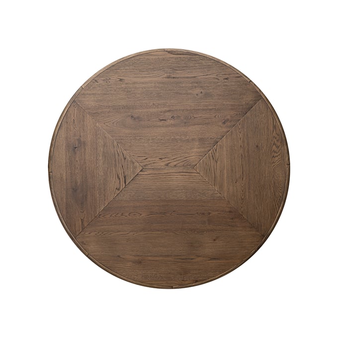 IFD Novus lodge Walnut Brown Round Table Top IFD-2311RNDTP