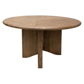 IFD Novus lodge Walnut Brown Round Table