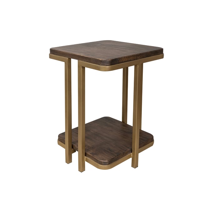 IFD Onix Mahogany Brown Chairside Table IFD-3211CST