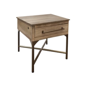 IFD Bernabe Sepia Brown End Table