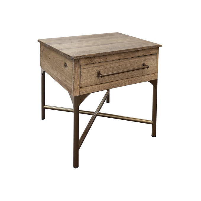 IFD Bernabe Sepia Brown End Table IFD-4531END