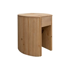 IFD Giza Hazelnut Chairside Table