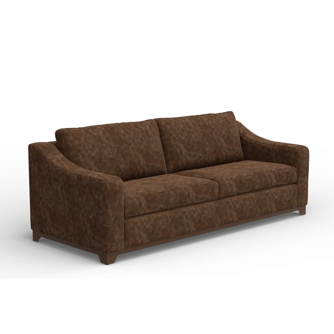 IFD Natural Parota Chocolate Brown Wooden Frame and Base Sofa IFD-IUP868-SOF-212