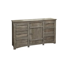 IFD San Antonio Gray 6 Drawer Dresser