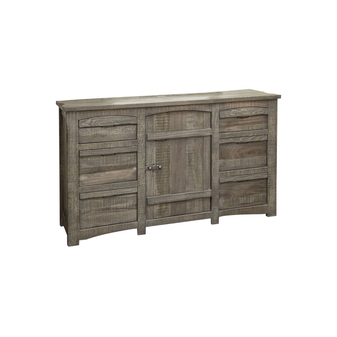 IFD San Antonio Gray 6 Drawer Dresser IFD-6401DSR