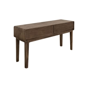 IFD Olivia Brown 2 Drawer Sofa Table