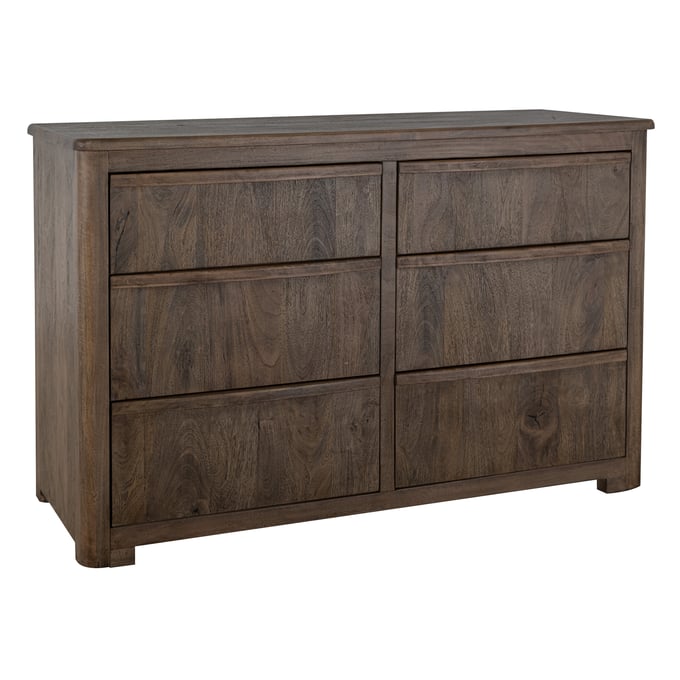 IFD Xel Ha Brown 6 Drawer Dresser IFD-5722DSR