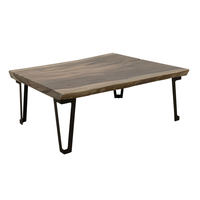 IFD Natural Parota Brown Rectangular Cocktail Table IFD-8682CKT