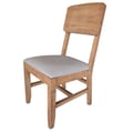 Chair w/ Solid Wood**