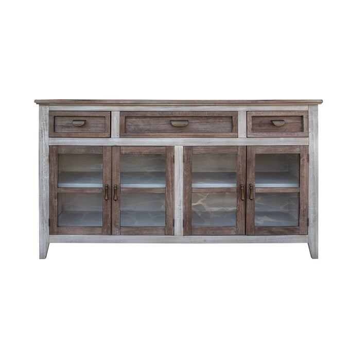 IFD Sahara Brown 3 Drawer Console IFD-2951CNSBN