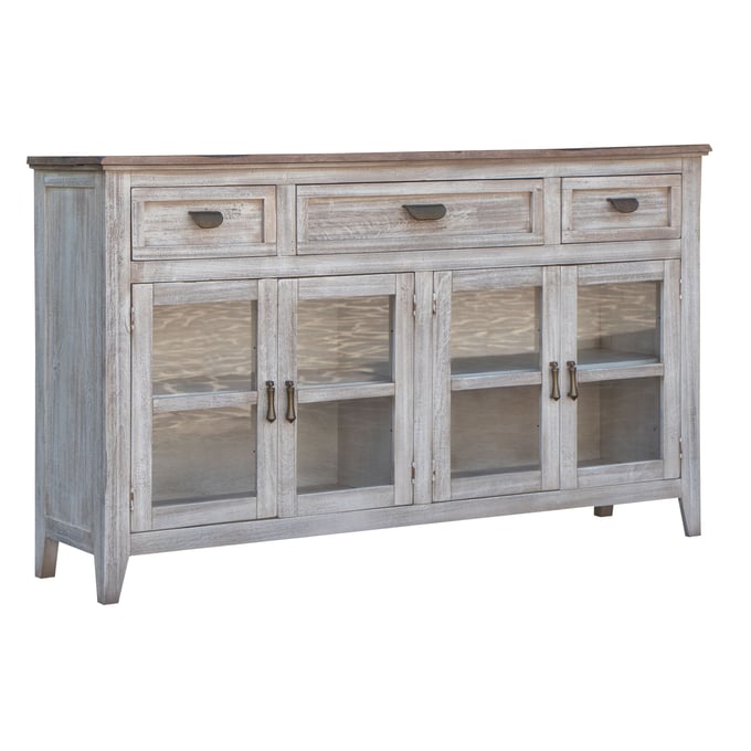 IFD Sahara White 3 Drawer Console IFD-2951CNSWT