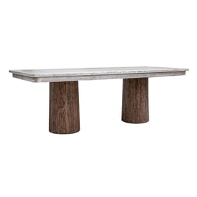 IFD Sahara Cream Caramel Dining Table