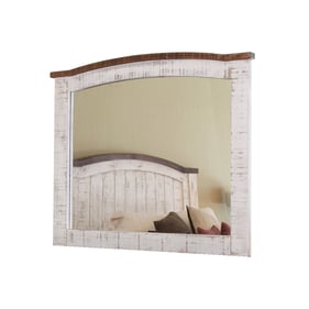 IFD Pueblo White Antiqued Mirror