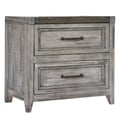 2 Drawers  Nightstand