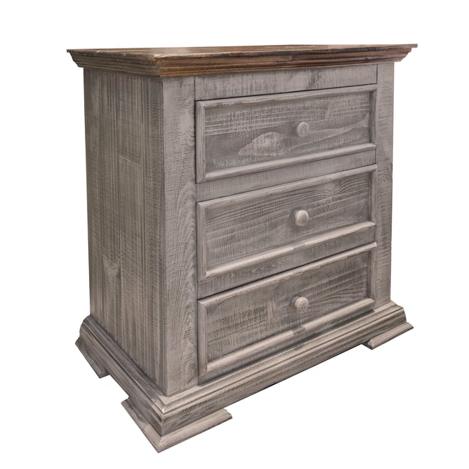 IFD Catalina Weathered Gray Drawer Night Stand IFD-4021NTS