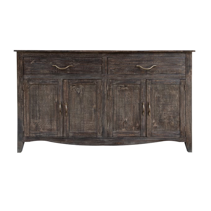 IFD Nogales Dark Brown 2 Drawer Console IFD-5801CNS