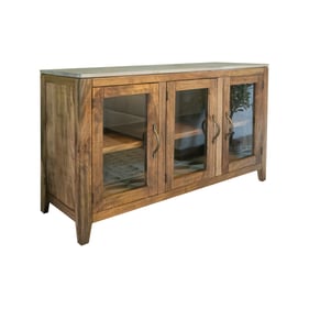 IFD Tulum Natural Brown 3 Door Console