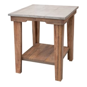 IFD Tulum Natural Brown End Table