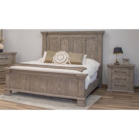 IFD Tower Oyster Gray 2pc Queen Bedroom Set