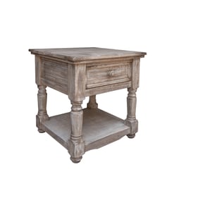 IFD Aruba Drift Sand Drawer End Table