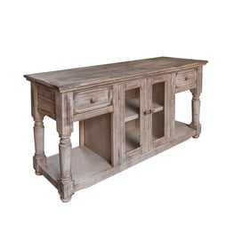 IFD Aruba Drift Sand 2 Drawer Sofa Table