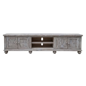 IFD Aruba Weathered Light Brown 93 Inch TV Stand