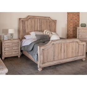 IFD Aruba Natural 2pc King Bedroom Set