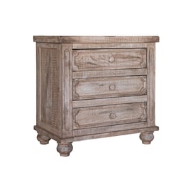 IFD Aruba Natural 3 Drawer Night Stand