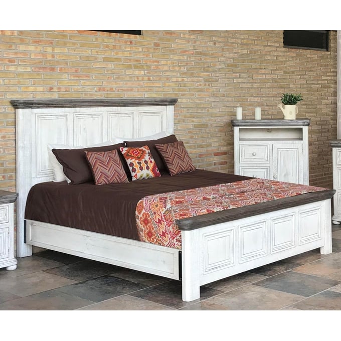 IFD Luna 4pc Queen Bedroom Set IFD-768HDBD-BR-S4