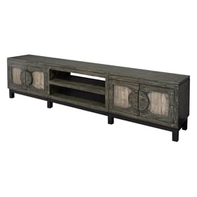 IFD Cosala Dark Brown 4 Door 93 Inch TV Stand