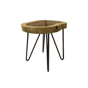 IFD Vivo Natural Two Tone High End Table