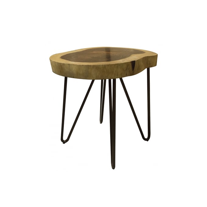 IFD Vivo Natural Two Tone High End Table IFD-880OC17