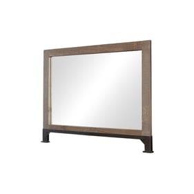 IFD Antique Two Tone Gray Brown Mirror