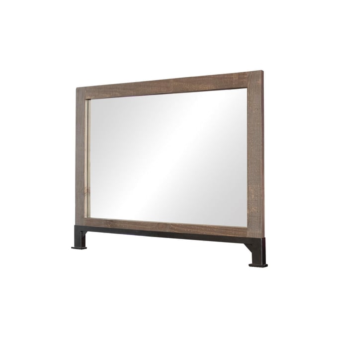 IFD Antique Two Tone Gray Brown Mirror IFD-9771MIR