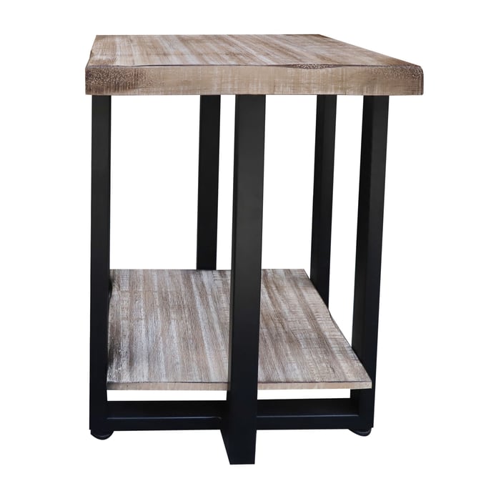 IFD Old Wood Drift Sand End Table IFD-9871END