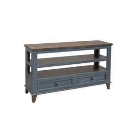 IFD Toscana Translucent Blue Brown Sofa Table