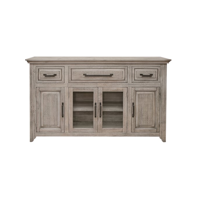 IFD Arena Glacier Gray 3 Drawer Console IFD-1851CNS