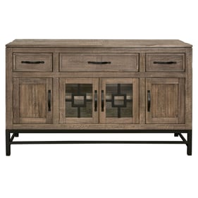 IFD Blacksmith Truffle Brown Oil Black Console