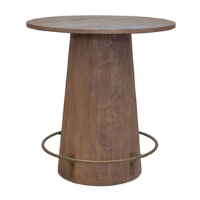 IFD Sahara Light Cream Brown Caramel Bistro Table