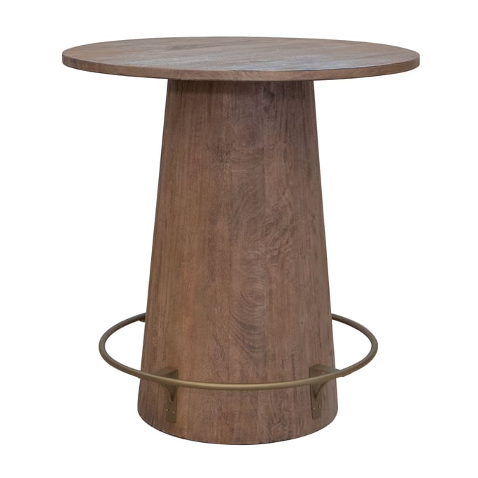 IFD Sahara Light Cream Brown Caramel Bistro Table IFD-2951BISTRO